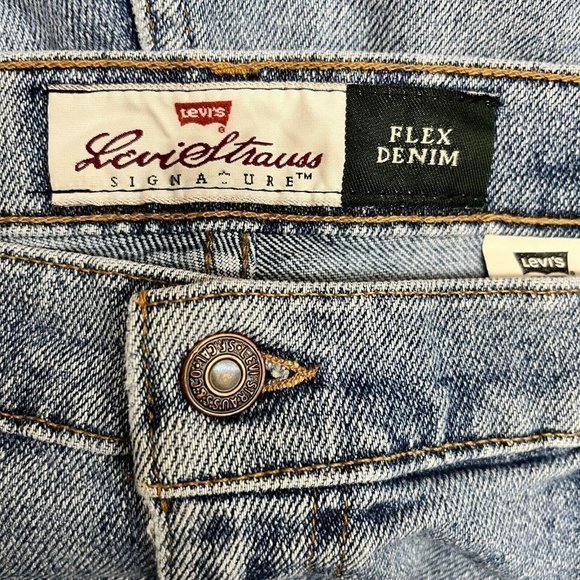 Vtg Levi's 540 Orange Tab 90's Men's 40x30 Blue Flex Denim Tapered Leg Jeans USA - Picture 5 of 10